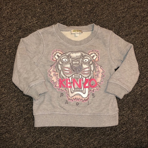 kenzo gray sweatshirt